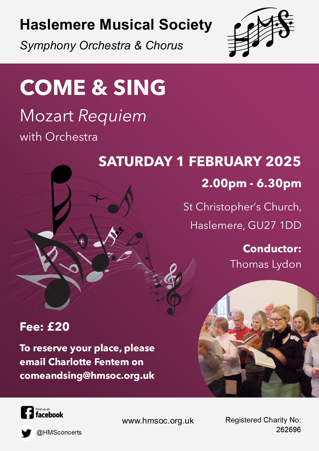 February 'Come and Sing'