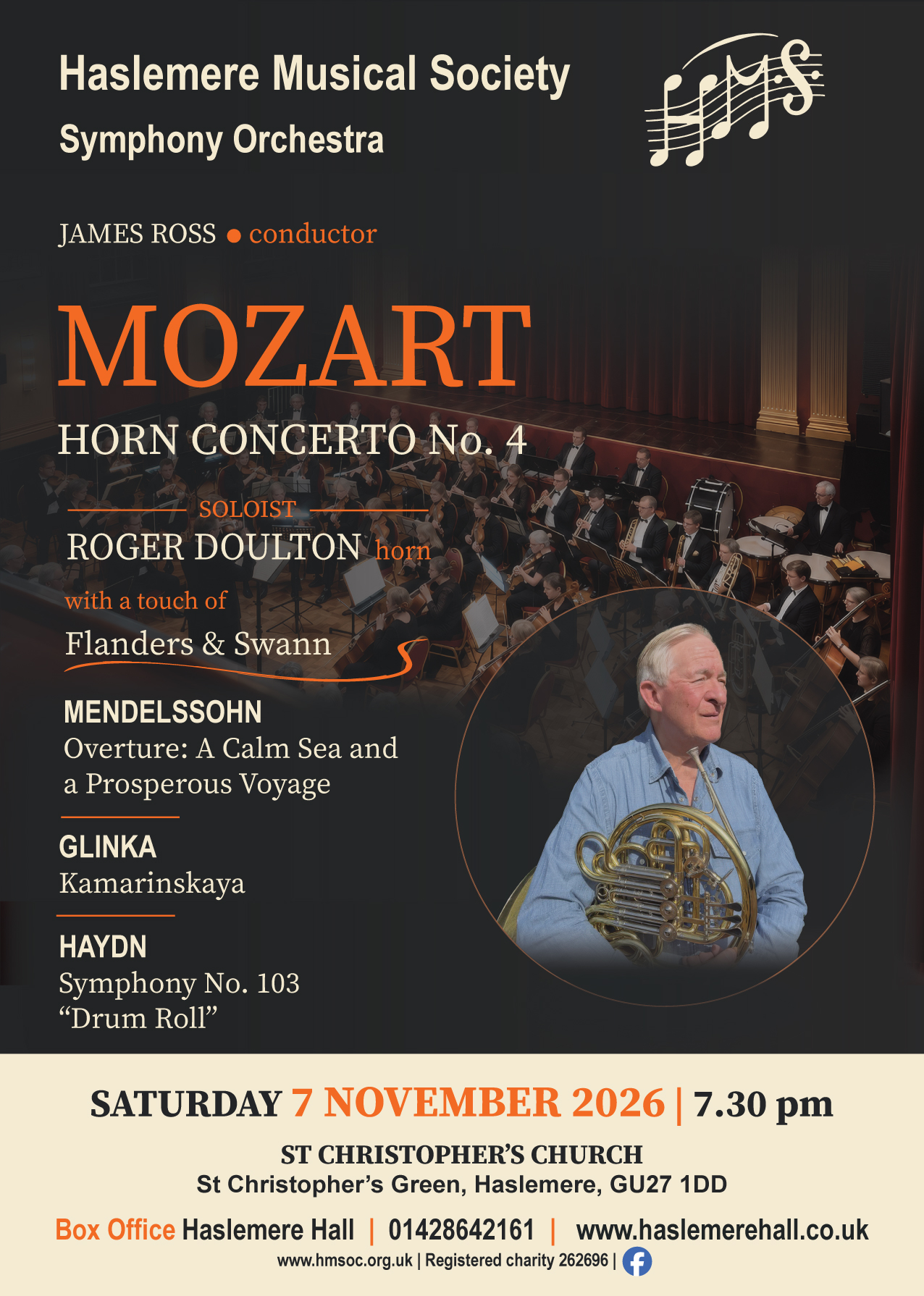 November 2026 Concert (orchestra only)